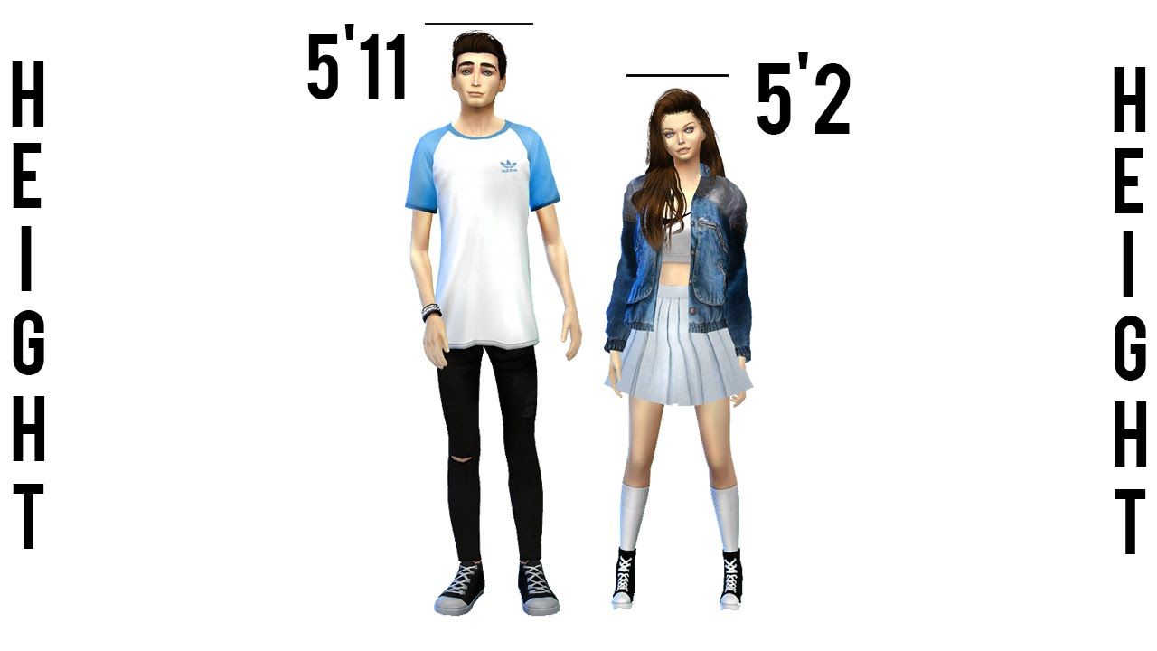 change height sims 4
