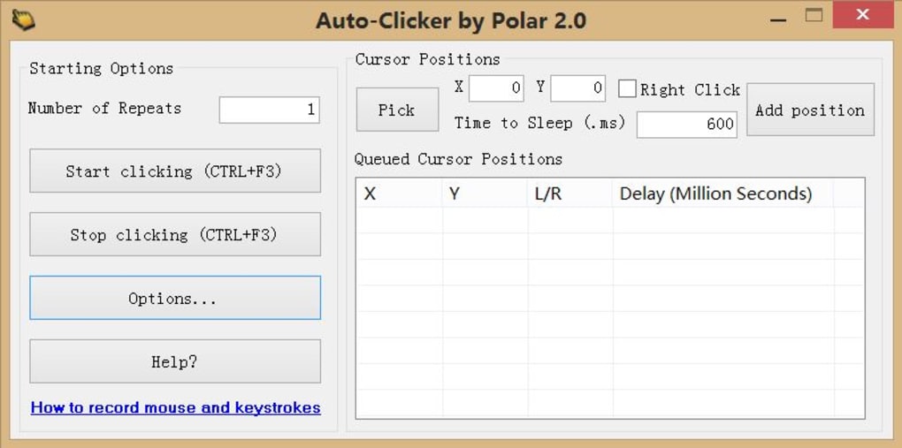 auto clicker by polar 2.1